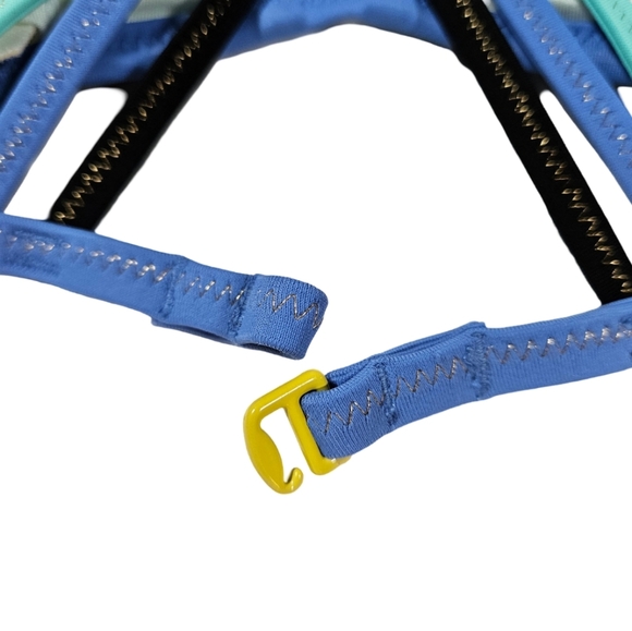 Victoria's Secret Strappy Triangle Bikini Top, Neon Green, XS - Picture 6 of 14